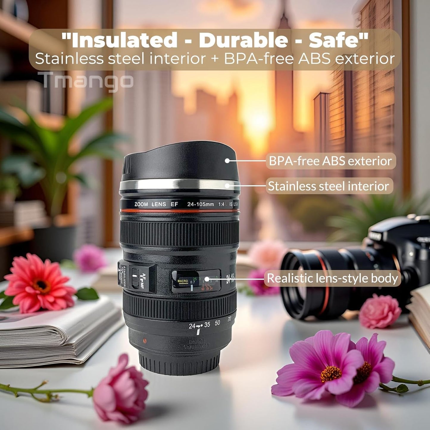 Camera Lens Coffee Mug