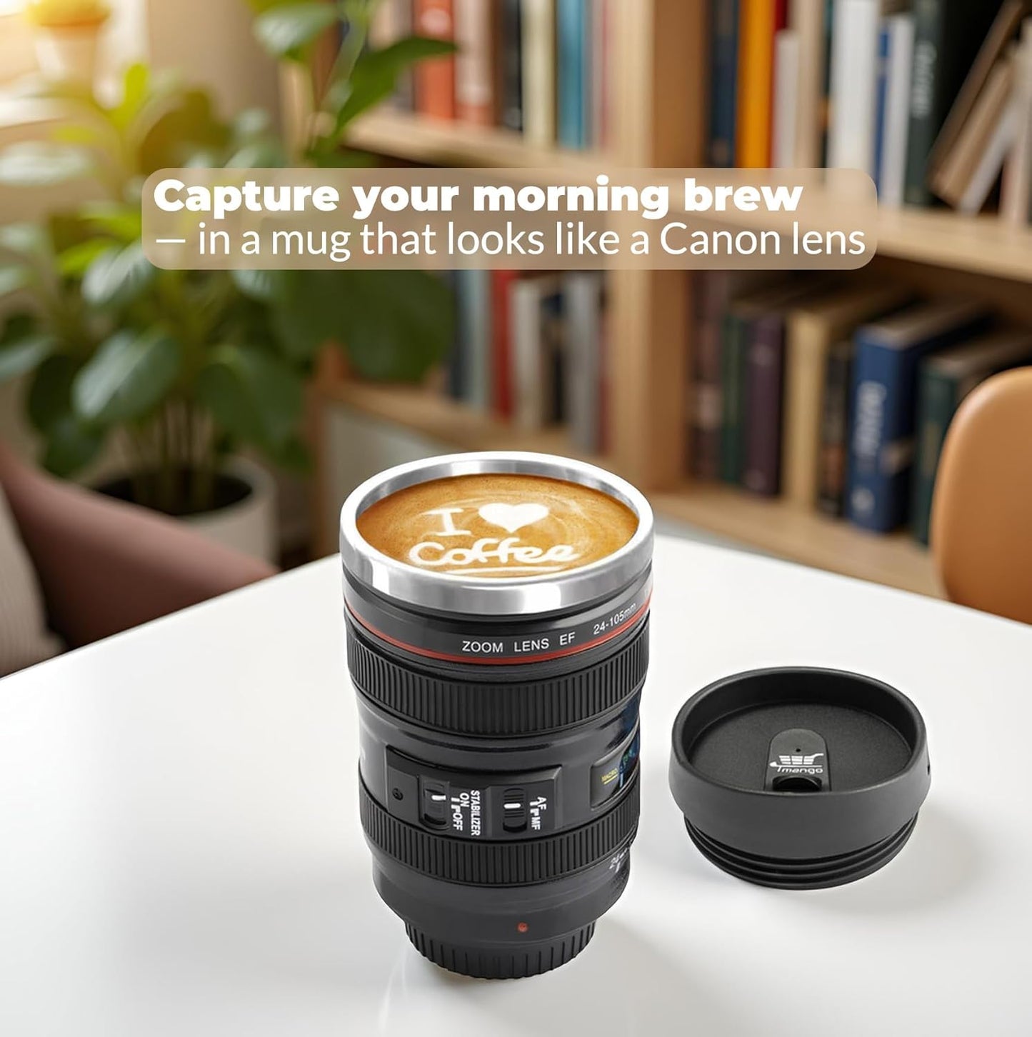 Camera Lens Coffee Mug